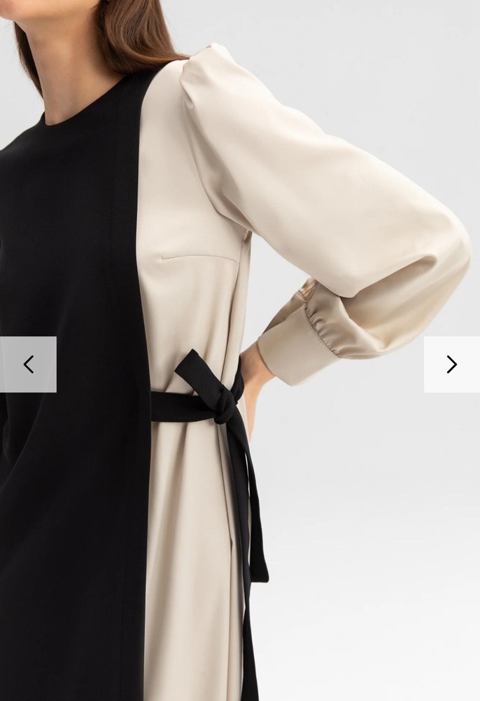 Siyah  Uzun Kadın Elbise - Görsel 2