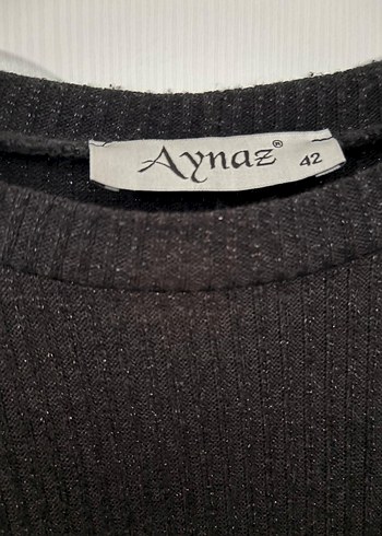 Kadın Siyah Uzun Kollu Uzun Elbise - Görsel 5