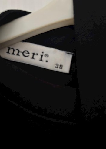 Uzun Siyah-Beyaz Elbise - Görsel 4