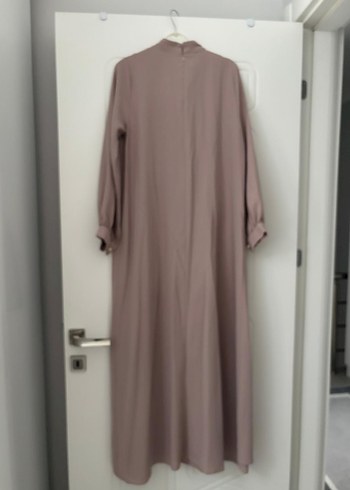 Uzun Kum Beji Kadın Elbise - Görsel 6