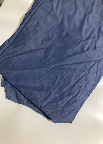 İnce dokulu esnemeyen parça kot kumaş - Görsel 3