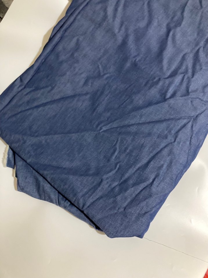 İnce dokulu esnemeyen parça kot kumaş - Görsel 3