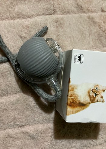 Şarjlı Kedi Köpek Oyuncağı Topu - Görsel 2