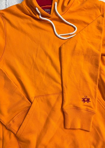 La Martina Kapüşonlu Desenli Sweatshirt - Görsel 4