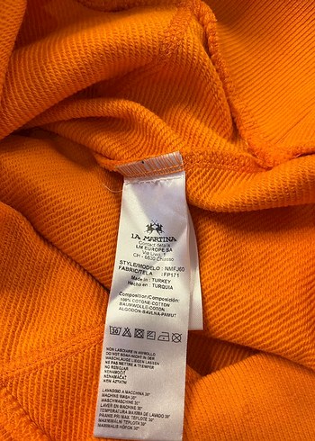 La Martina Kapüşonlu Desenli Sweatshirt - Görsel 5