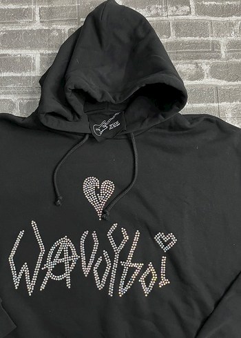 Rock N Rolls Kapüşonlu Sweatshirt - Görsel 3