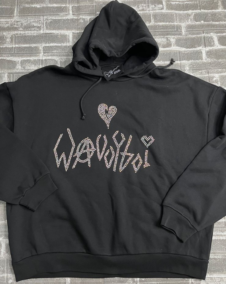 Rock N Rolls Kapüşonlu Sweatshirt - Görsel 2