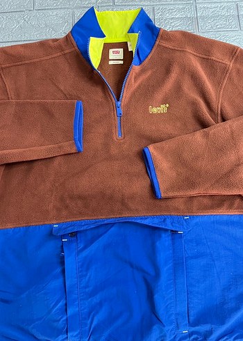 Levis Renkli Kanguru Cepli Polar - Görsel 2