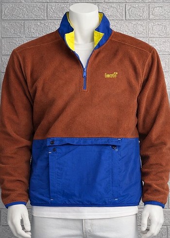 Levis Renkli Kanguru Cepli Polar - Görsel 7