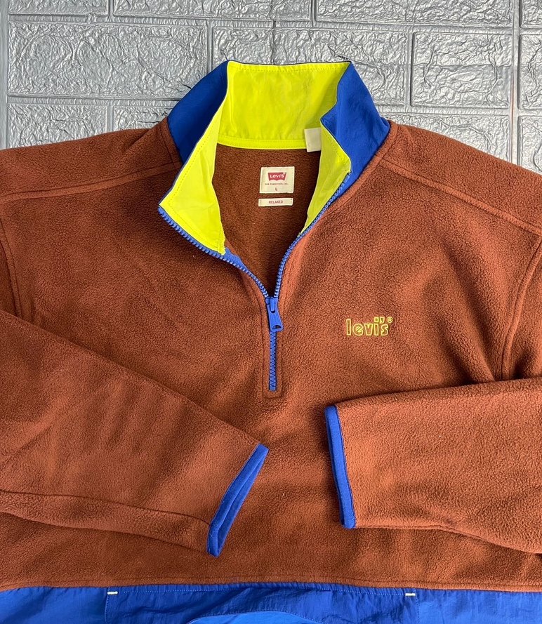 Levis Renkli Kanguru Cepli Polar - Görsel 4