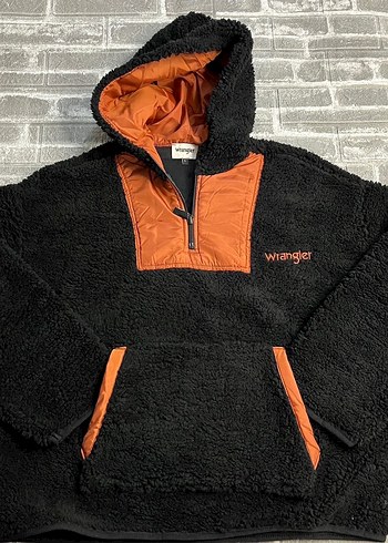 Wrangler Yünlü Kapüşonlu Sweatshirt - Görsel 3