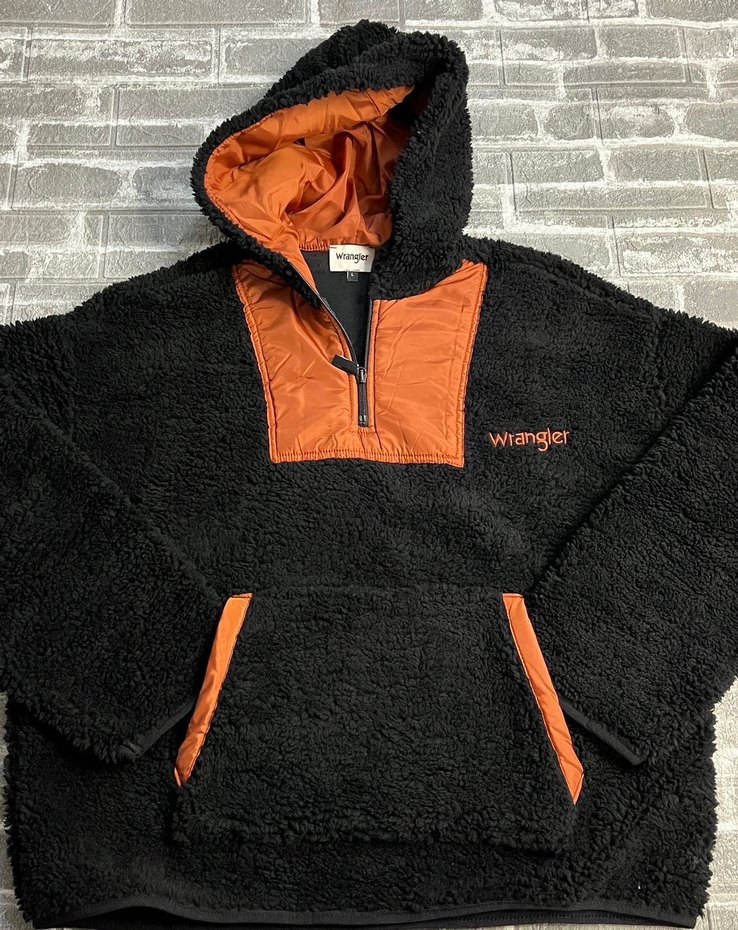 Wrangler Yünlü Kapüşonlu Sweatshirt - Görsel 3
