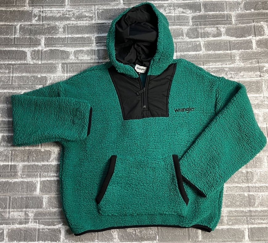 Wrangler Kapüşonlu Yünlü Sweatshirt - Görsel 4