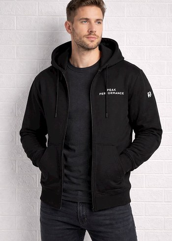 Peak Performance Desenli Kapüşonlu Hırka - Görsel 6