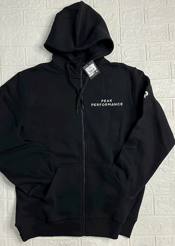 Peak Performance Desenli Kapüşonlu Hırka - Görsel 4