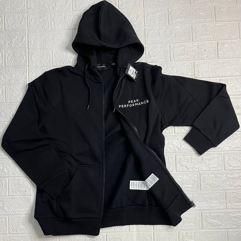 Peak Performance Desenli Kapüşonlu Hırka - Görsel 3