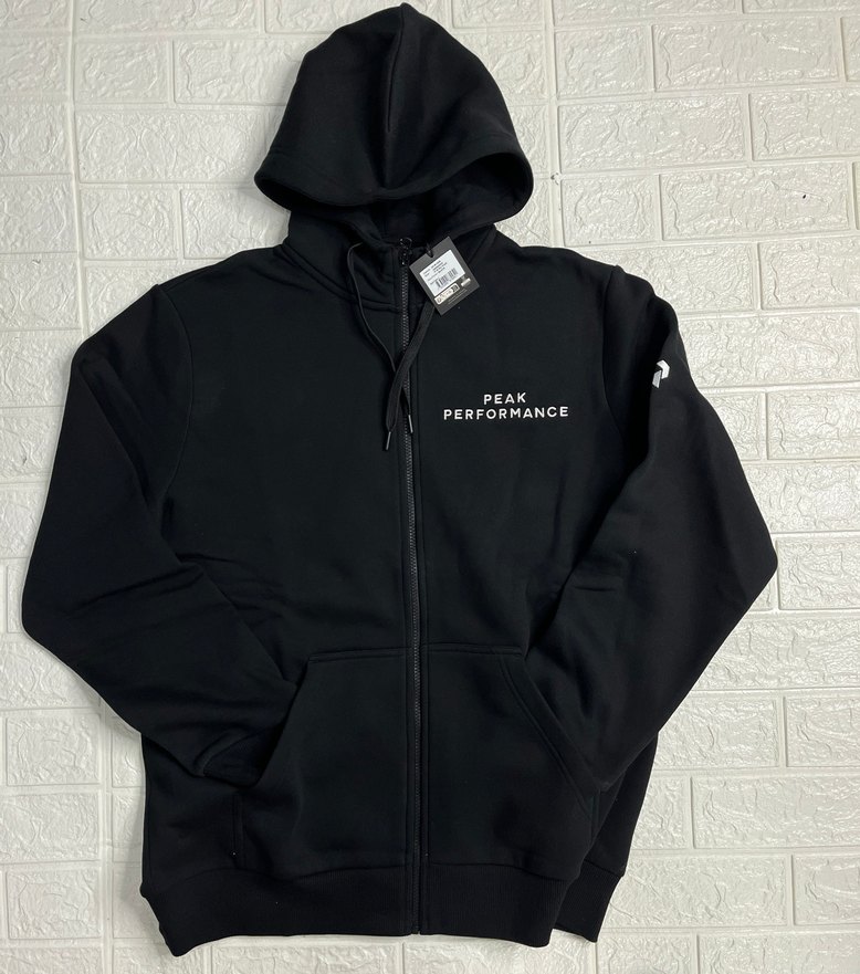 Peak Performance Desenli Kapüşonlu Hırka - Görsel 4