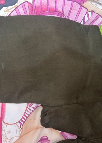 Kadın Haki Dar Kesim Fermuarlı Pantolon - Görsel 5