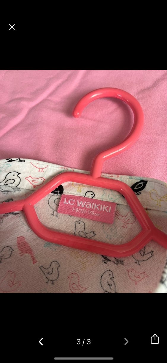 Kız Çocuk Desenli Uzun Kollu Gömlek - Görsel 3