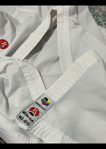 Çocuk Beyaz Karate Takımı 125 cm - Görsel 5