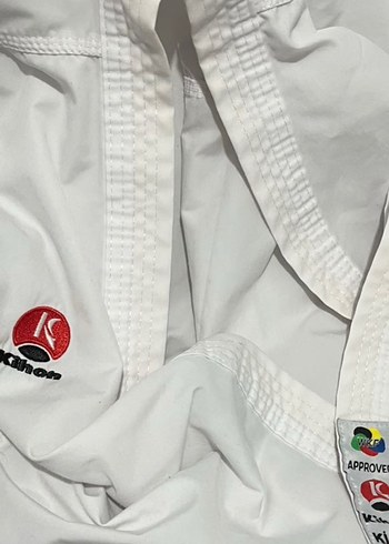 Çocuk Beyaz Karate Takımı 125 cm - Görsel 6