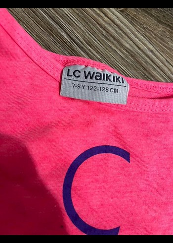 Kız Çocuk Omuz Detaylı Baskılı Tişört - Görsel 2