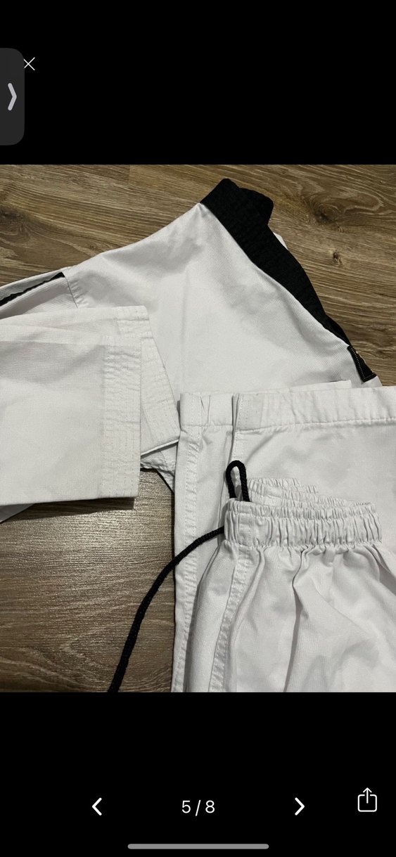 Çocuk Taekwondo Takımı 160cm - Görsel 5