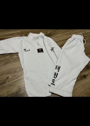 Taekwondo takim kiz erkek 120cm /6 yas - Görsel 2