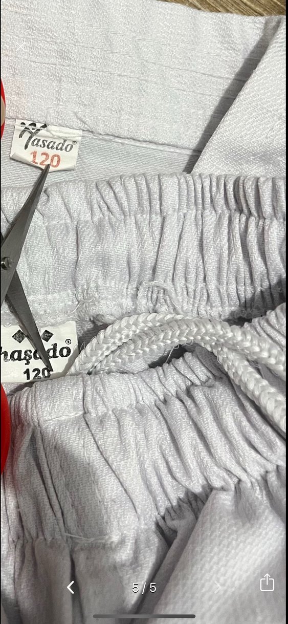 Taekwondo takim kiz erkek 120cm /6 yas - Görsel 5