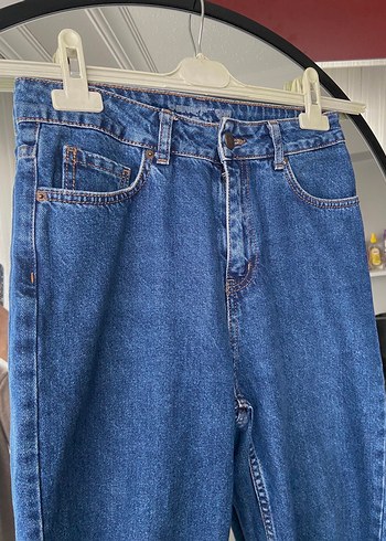 Koyu mavi kot pantolon - Görsel 2