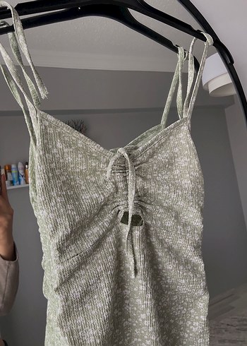 Mini Askılı Elbise - Görsel 2