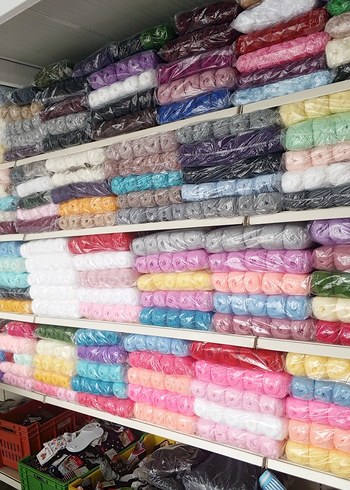 ÖRGÜ PUFİY İP BEBE LİF PATİK FULL RENK VE ÇETLERİ - Görsel 2