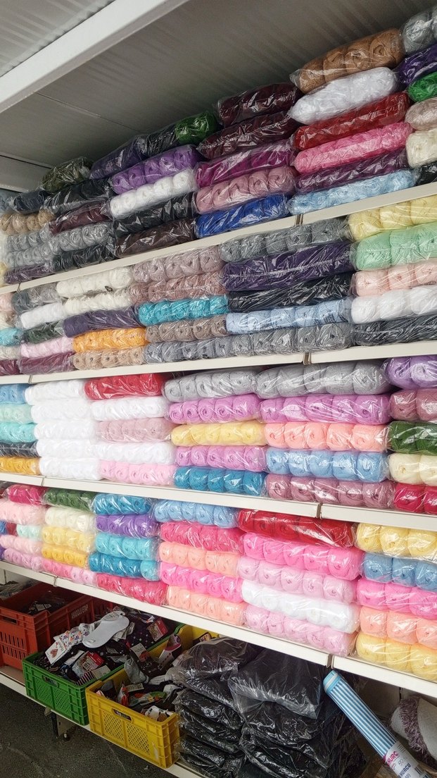 ÖRGÜ PUFİY İP BEBE LİF PATİK FULL RENK VE ÇETLERİ - Görsel 2