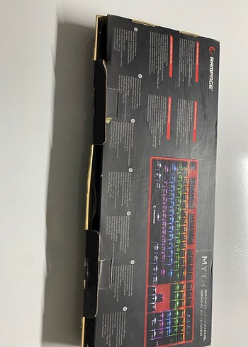 Rampage Mekanik RGB Oyuncu Klavyesi - Görsel 3