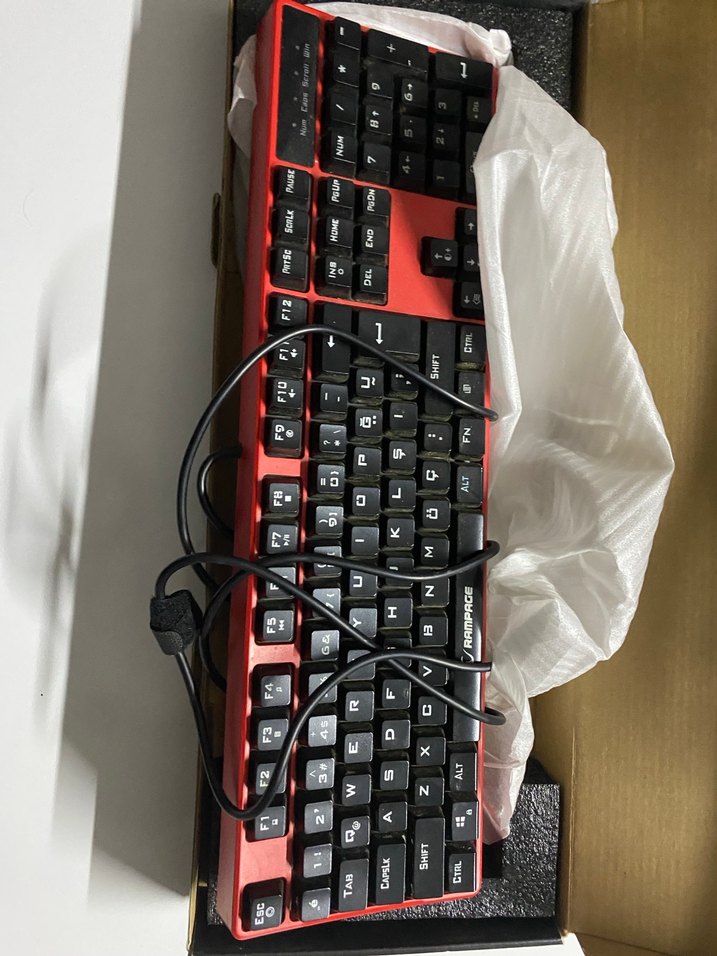 Rampage Mekanik RGB Oyuncu Klavyesi - Görsel 2