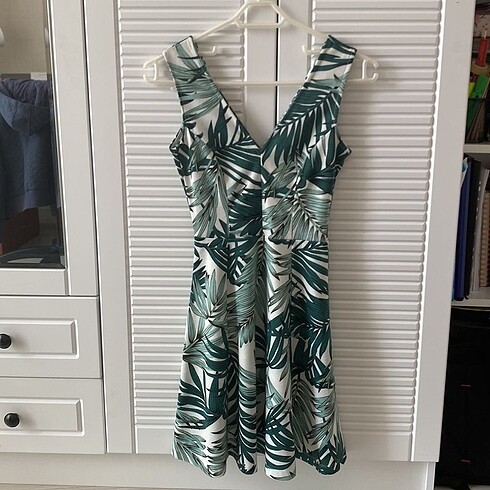 H&M desenli elbise