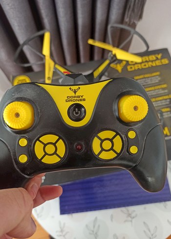 Corby Sarı Siyah Drone ve Kumanda Seti - Görsel 7