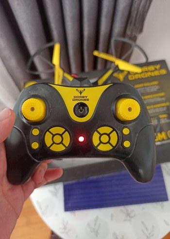 Corby Sarı Siyah Drone ve Kumanda Seti - Görsel 3