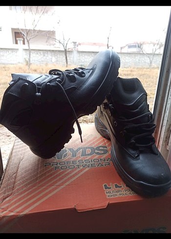 Siyah Erkek Outdoor Kauçuk Bot - Görsel 3