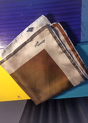 Kadın Pilili Vintage Bohem Eşarp - Görsel 5