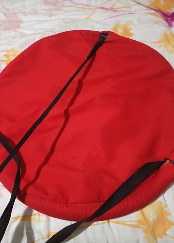 Kırmızı Bebek Taşıma Slingi - Görsel 3