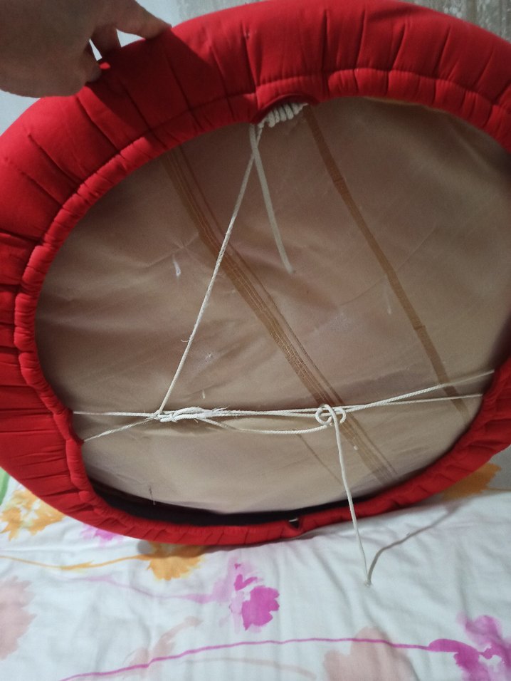 Kırmızı Bebek Taşıma Slingi - Görsel 5