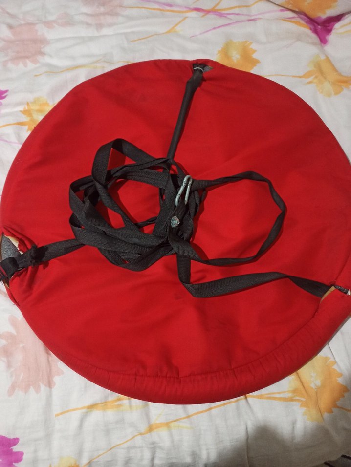 Kırmızı Bebek Taşıma Slingi - Görsel 2
