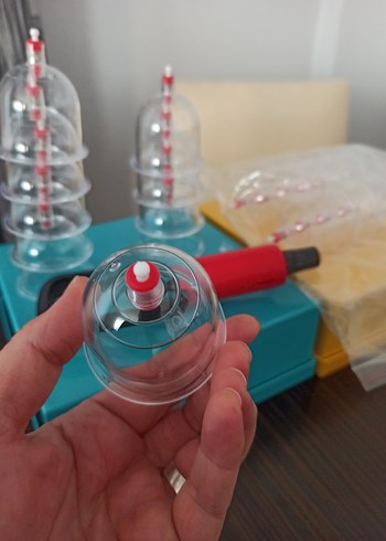 Hacamat Kupa Seti ve Tabancası