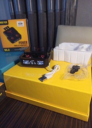 Powerbanklı Bluetooth Kulaklık - Görsel 5