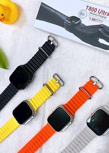 T800 Ultra2 Kablosuz Şarjlı Akıllı Saat Siyah - Görsel 4