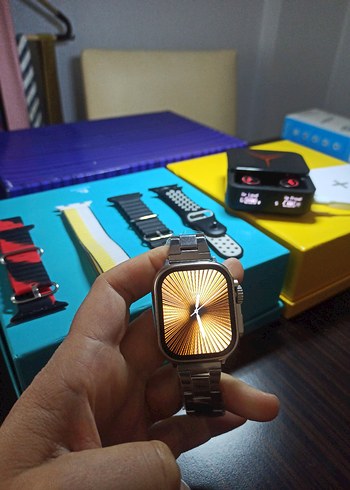 Akıllı Saat ve Powerbanklı Bluetooth Kulaklık - Görsel 4