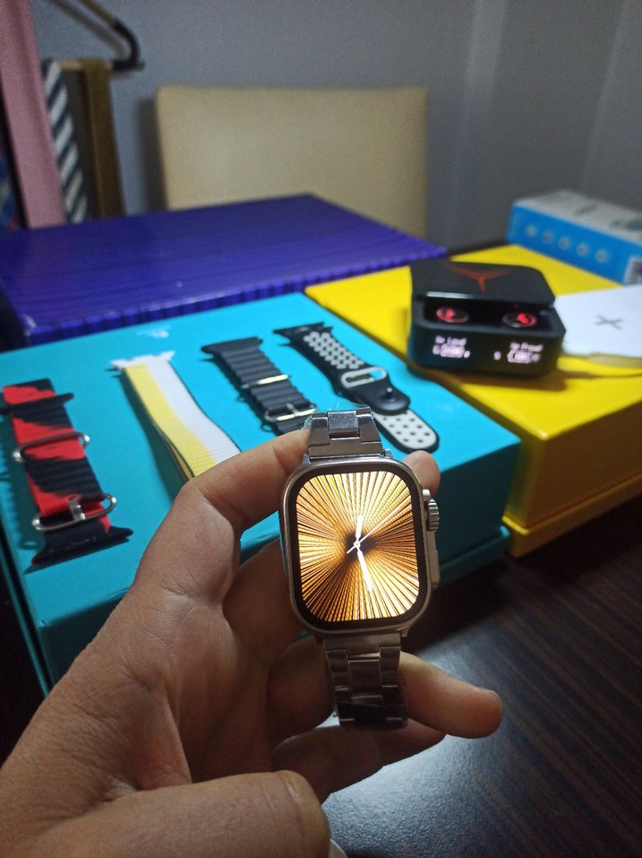 Akıllı Saat ve Powerbanklı Bluetooth Kulaklık - Görsel 4