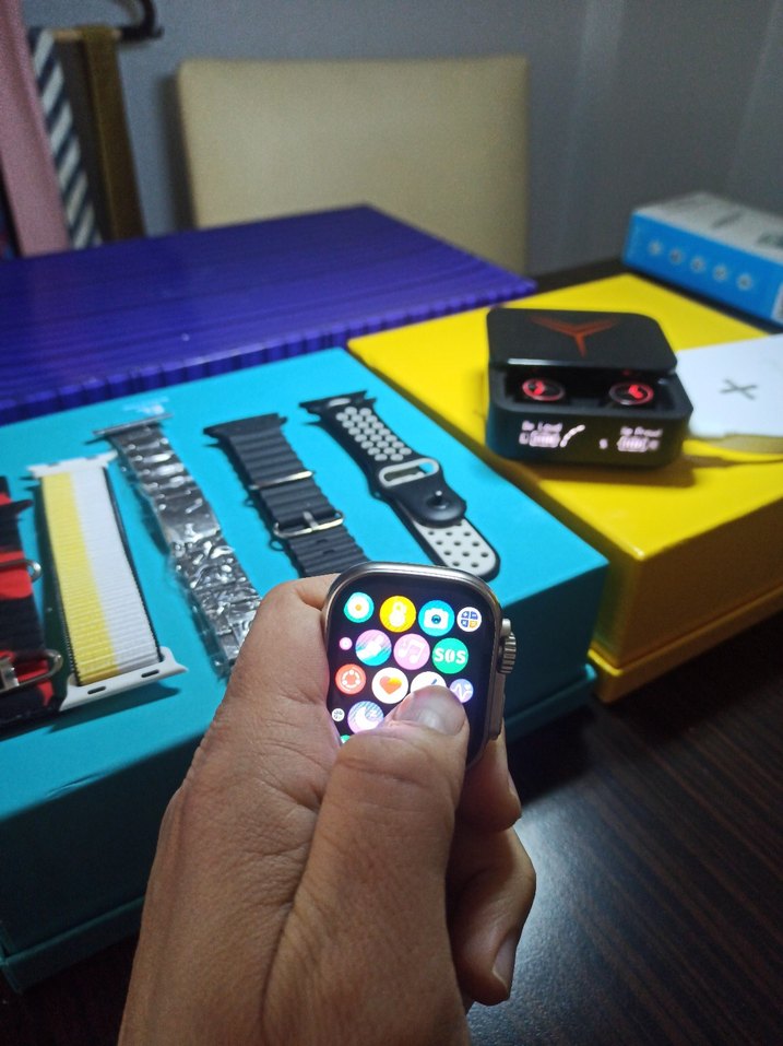 Akıllı Saat ve Powerbanklı Bluetooth Kulaklık - Görsel 2