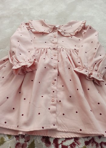 Düğmeli Uzun Kollu Kız Bluzu - Görsel 5